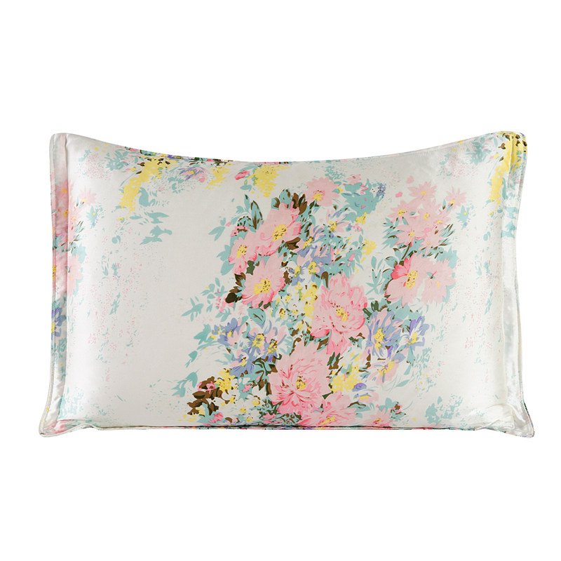 Silk Pillowcase - Một Bên Áo Gối 1Pc 100%