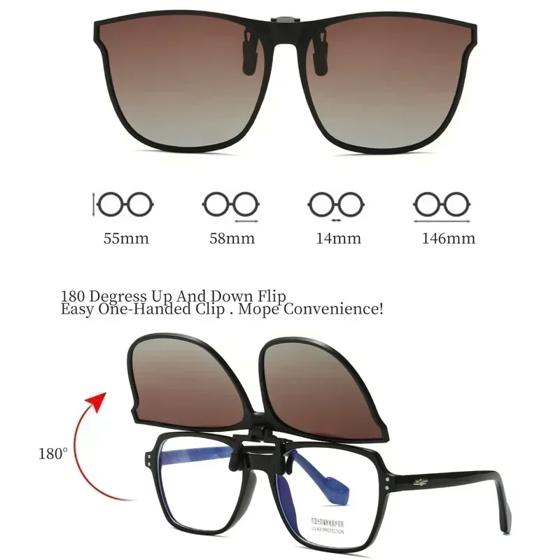 1Pc Polarized Clip On Sunglass - đánh giá và giá Sunglasses Uv400