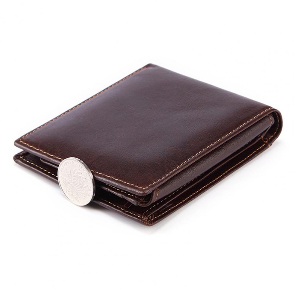 Vintage Card Holder Rfid Block - đánh giá và giá Leather Wallet Men