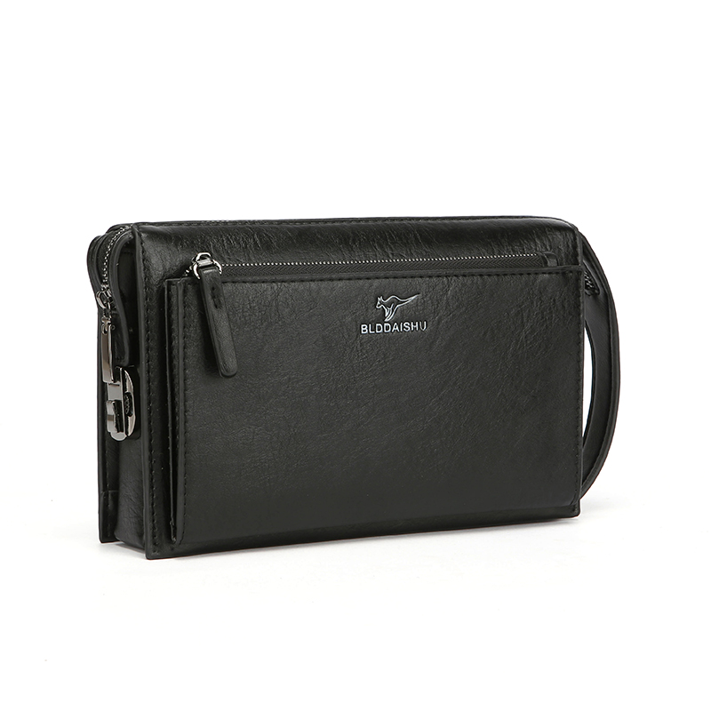 New Men's Combination Lock Ant - đánh giá và giá Leather Wallet Men
