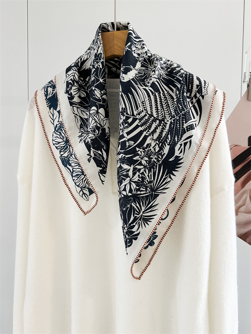 winter Soft Scarf Double Side  - đánh giá và giá Cashmere Scarf