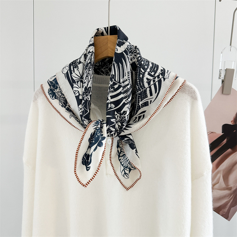 winter Soft Scarf Double Side  - đánh giá và giá Cashmere Scarf