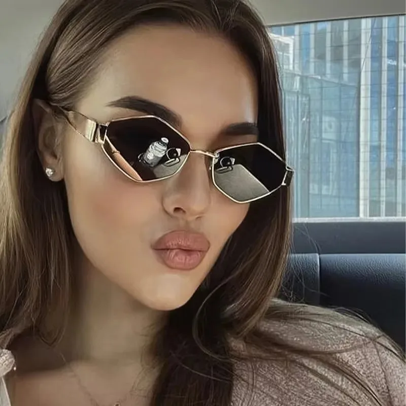 Fashion Polygonal Women Sungla - đánh giá và giá Designer Sunglasses