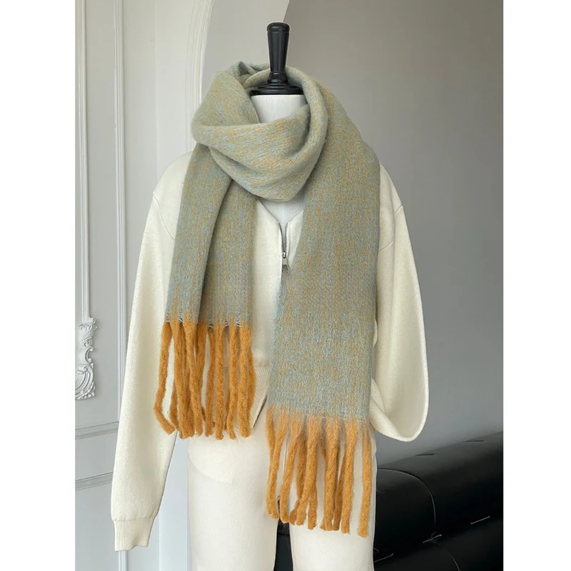 New Fashion Mohair Scarf Women - đánh giá và giá Cashmere Scarf