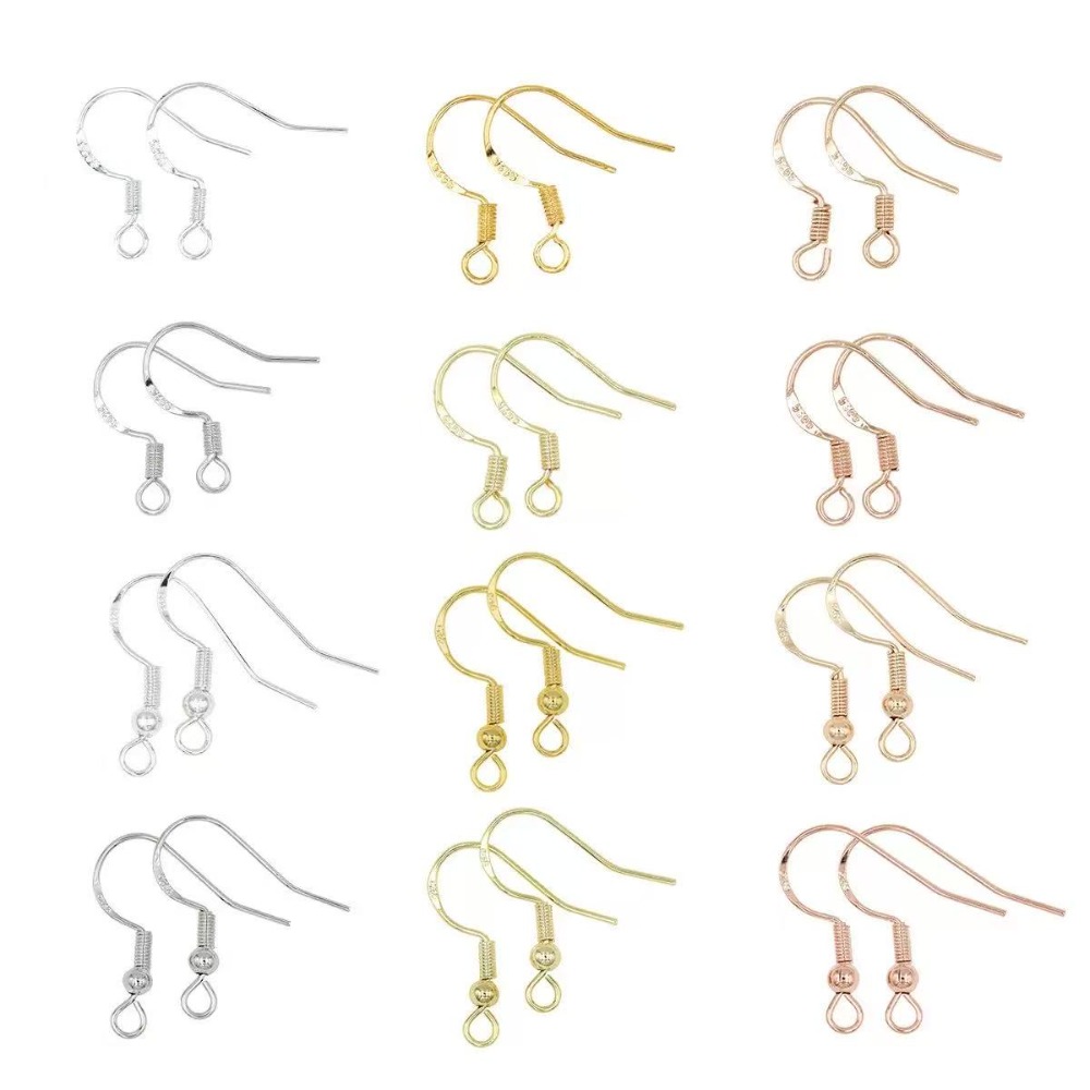 Gold Plated Earring Hooks 100P - đánh giá và giá Gold Plated Jewelry