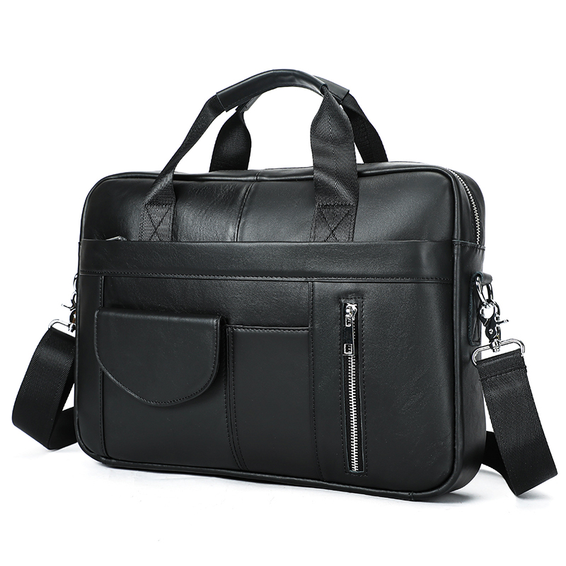 Vintage Genuine Leather Briefc - đánh giá và giá Leather Briefcase