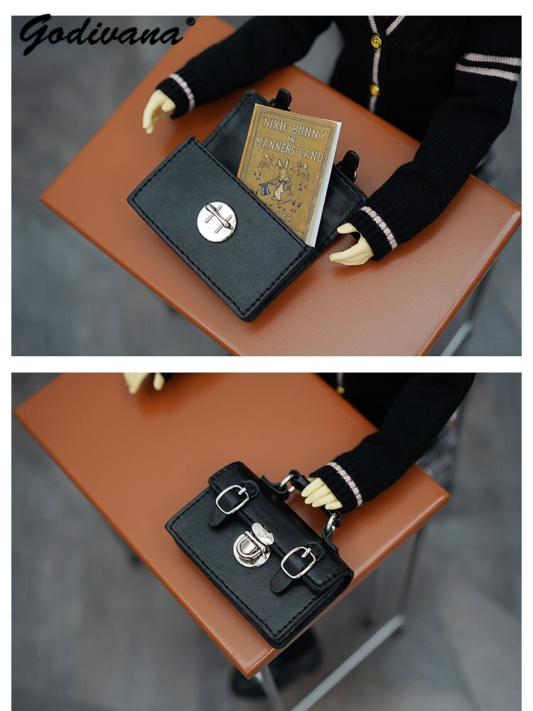 1/3 1/4 BJD Doll Vintage Prepp - đánh giá và giá Leather Briefcase