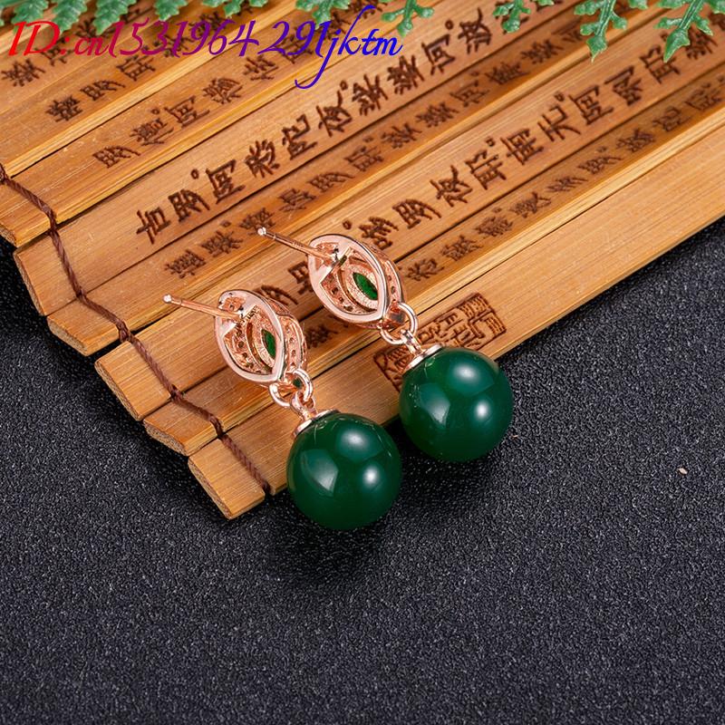 Natural Jade Bead Earrings Fas - đánh giá và giá Gold Plated Jewelry